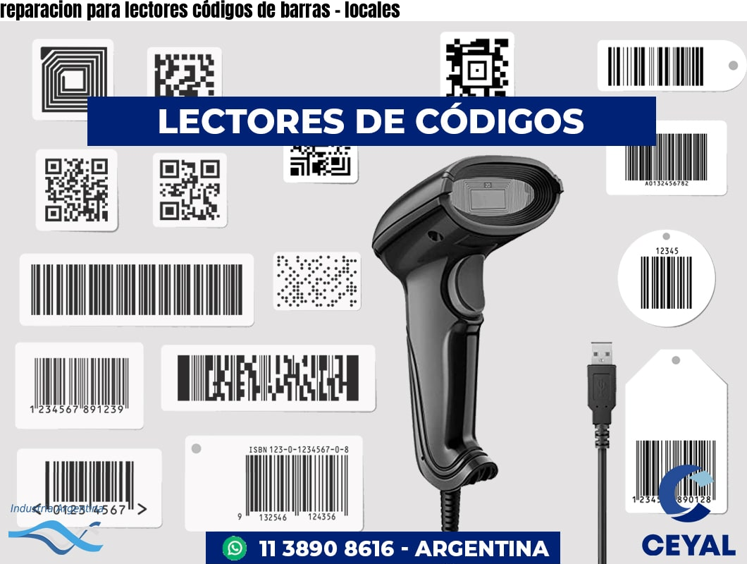 reparacion para lectores códigos de barras - locales