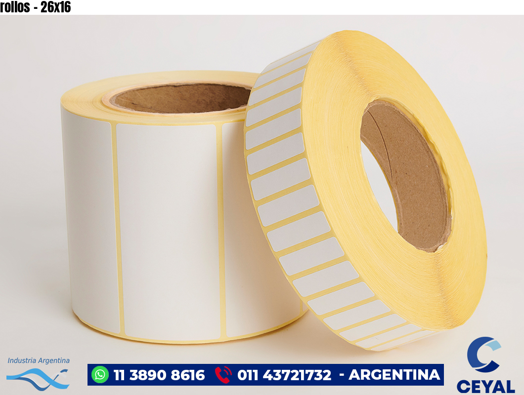 rollos - 26x16