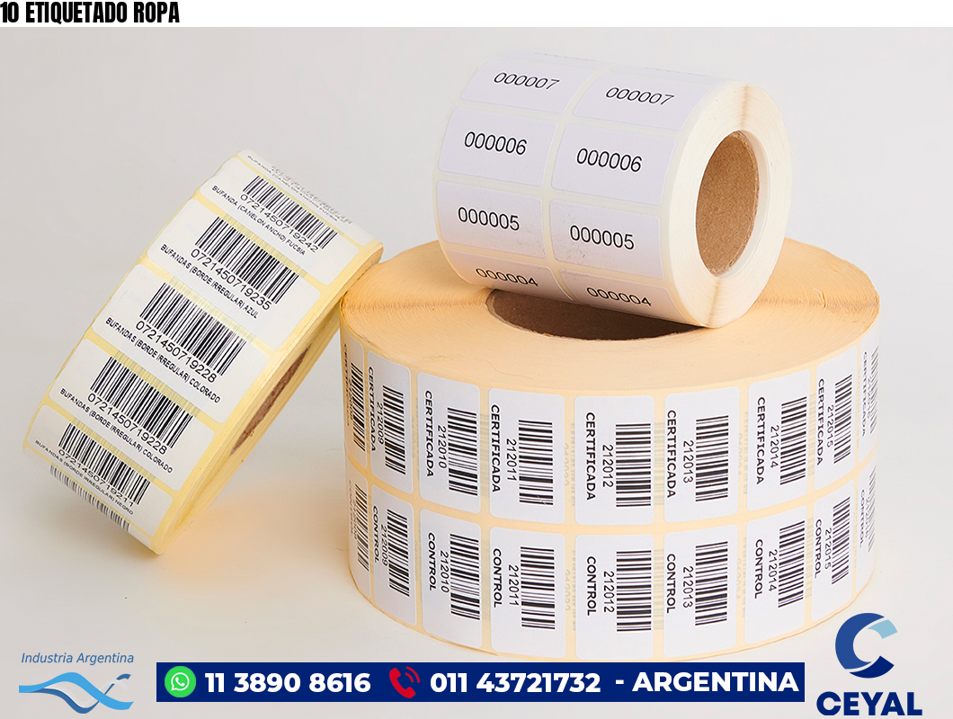 10 ETIQUETADO ROPA