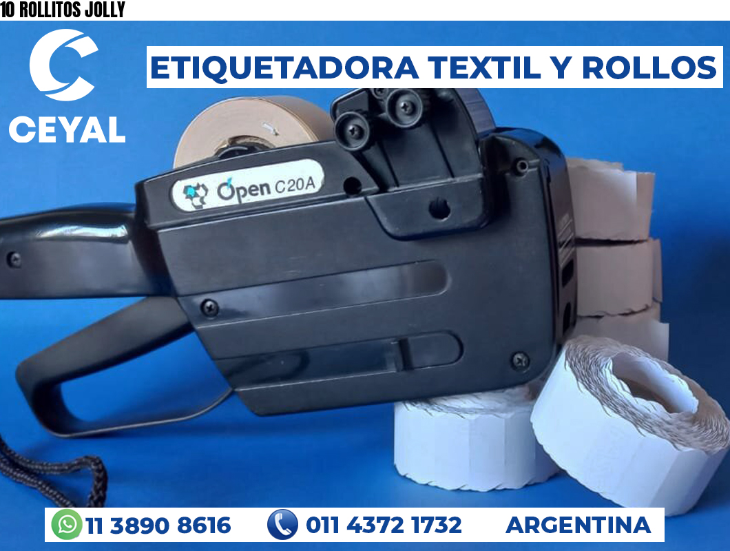 10 ROLLITOS JOLLY