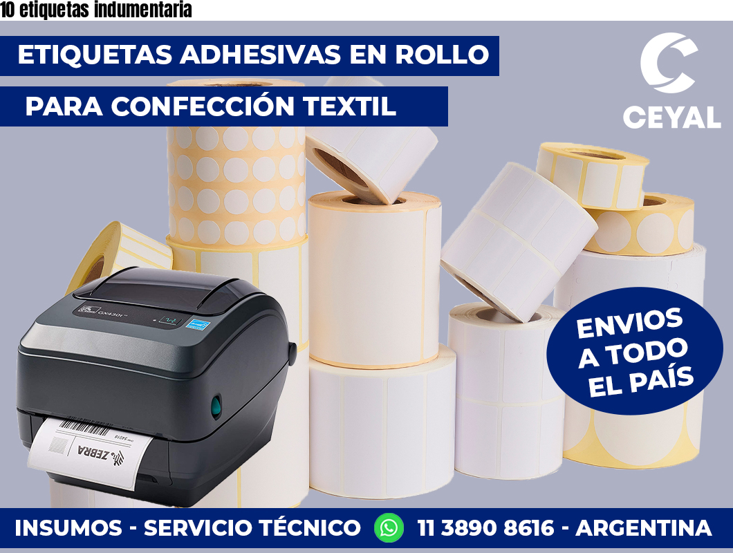 10 etiquetas indumentaria