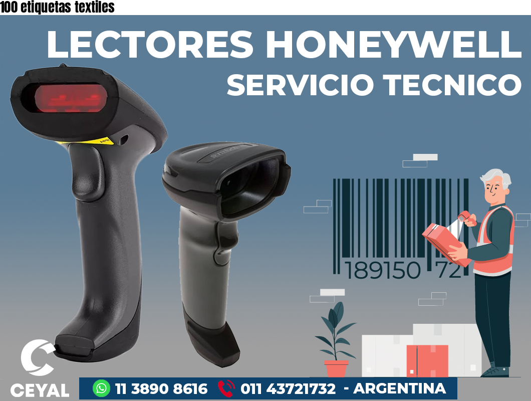 100 etiquetas textiles