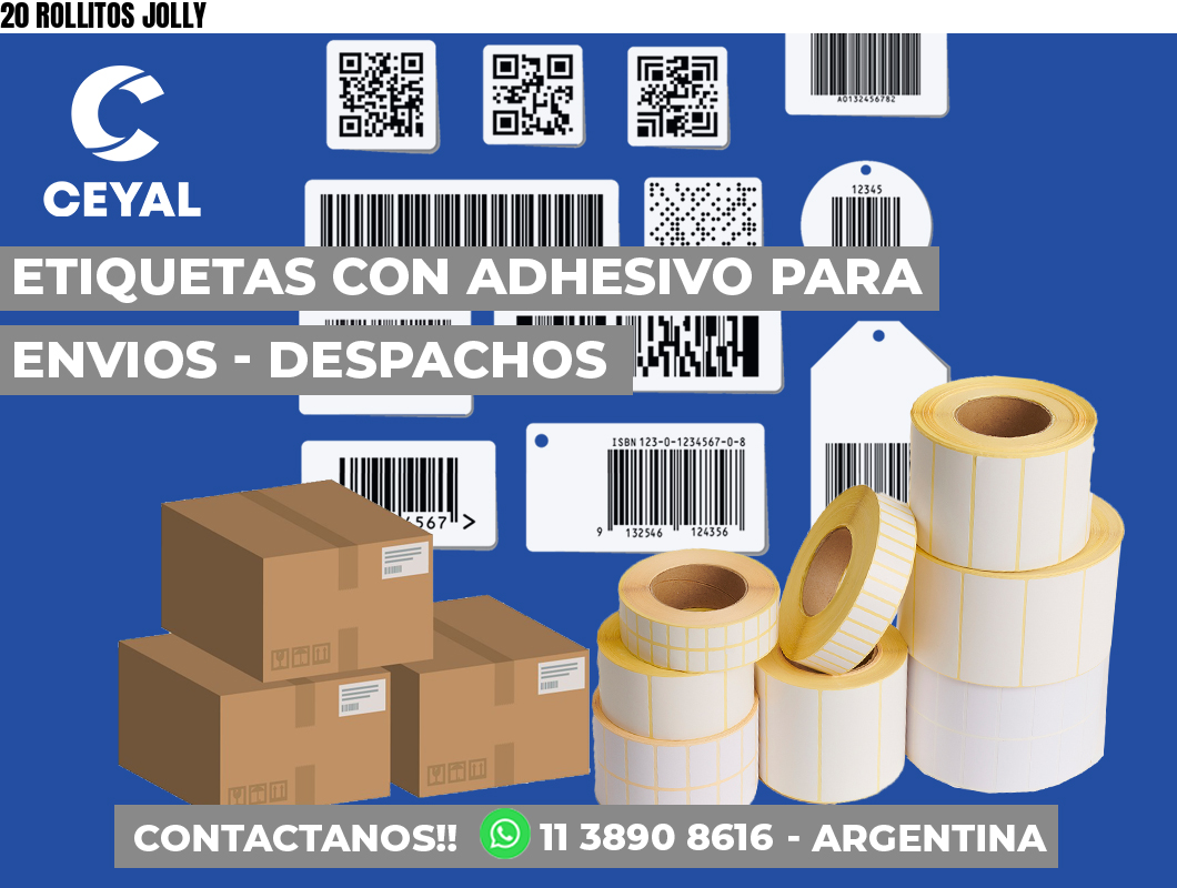 20 ROLLITOS JOLLY