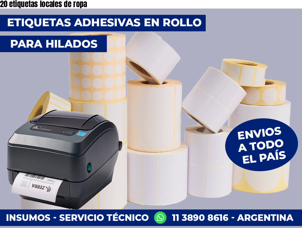 20 etiquetas locales de ropa