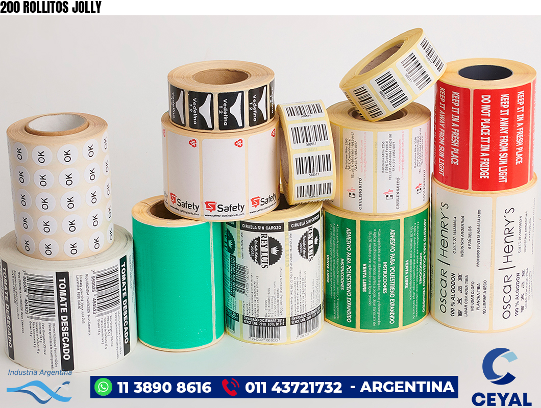 200 ROLLITOS JOLLY