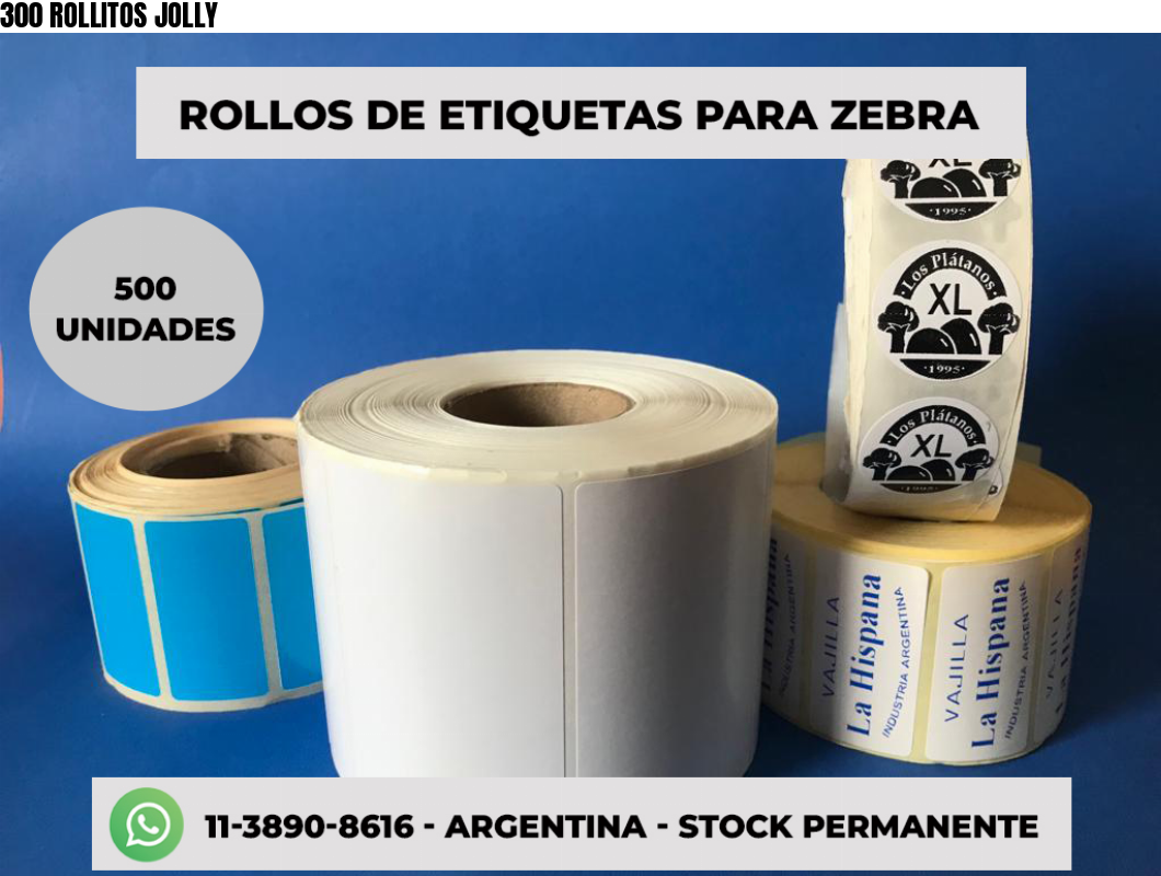300 ROLLITOS JOLLY
