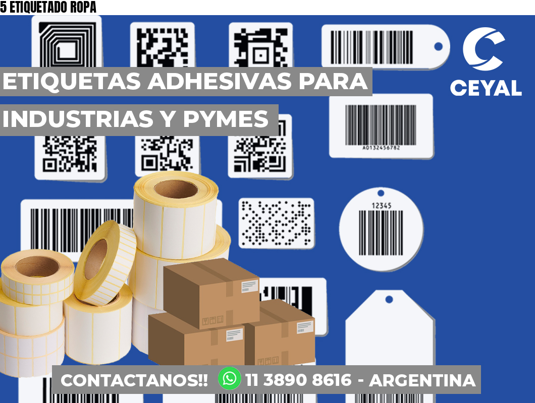 5 ETIQUETADO ROPA