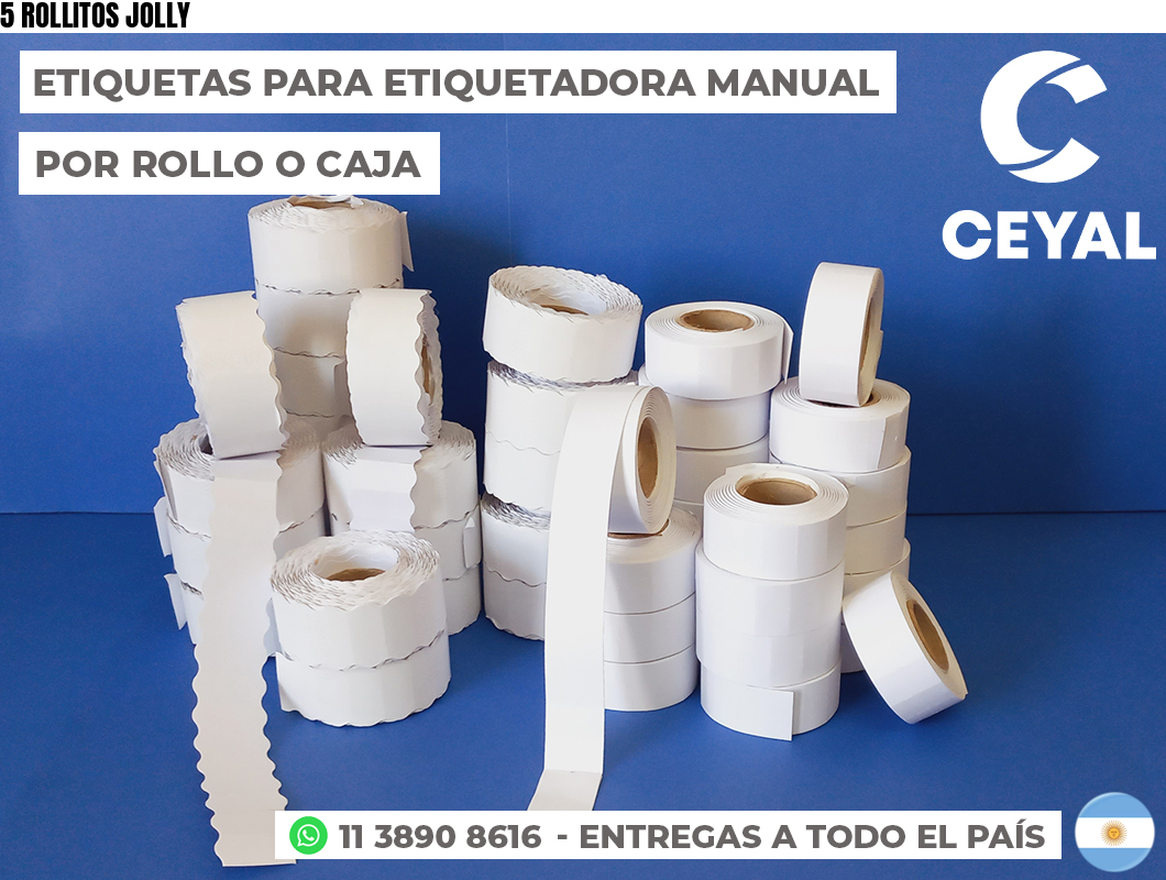 5 ROLLITOS JOLLY