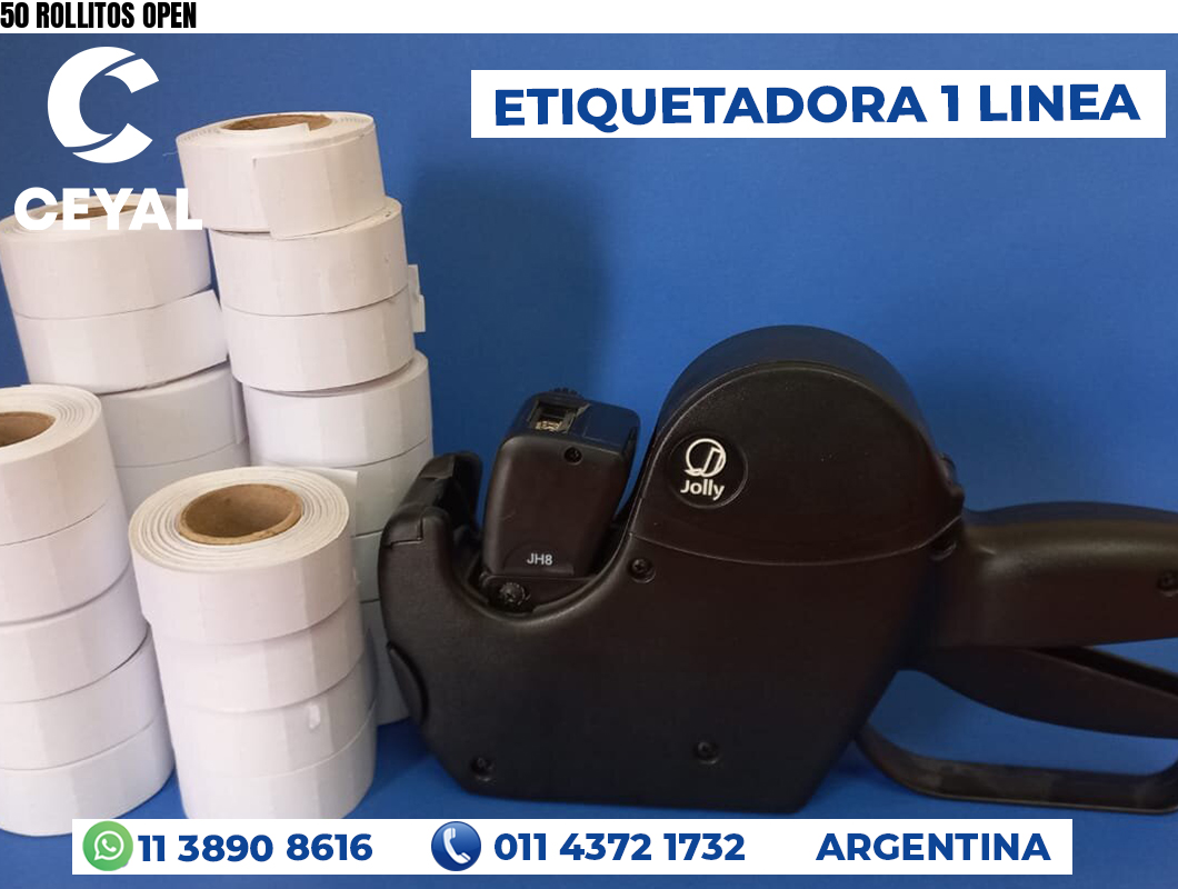 50 ROLLITOS OPEN