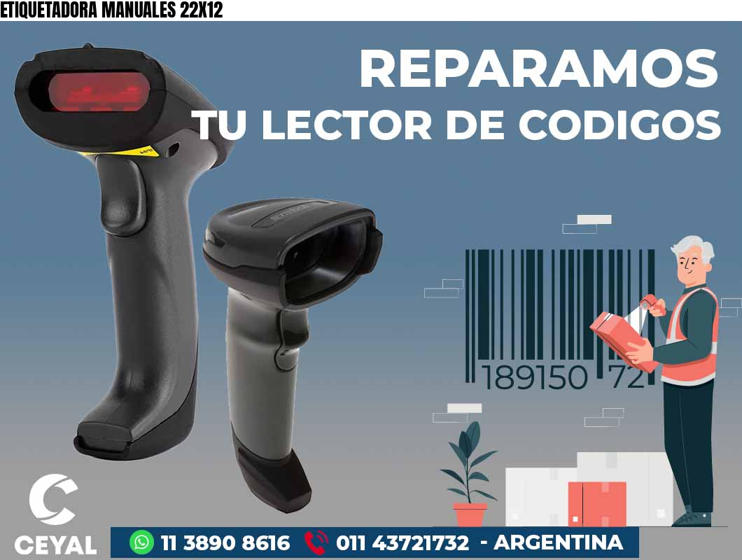 ETIQUETADORA MANUALES 22X12