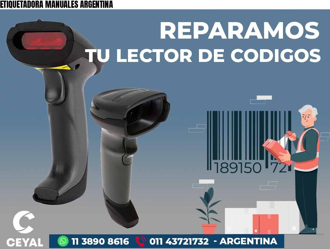ETIQUETADORA MANUALES ARGENTINA
