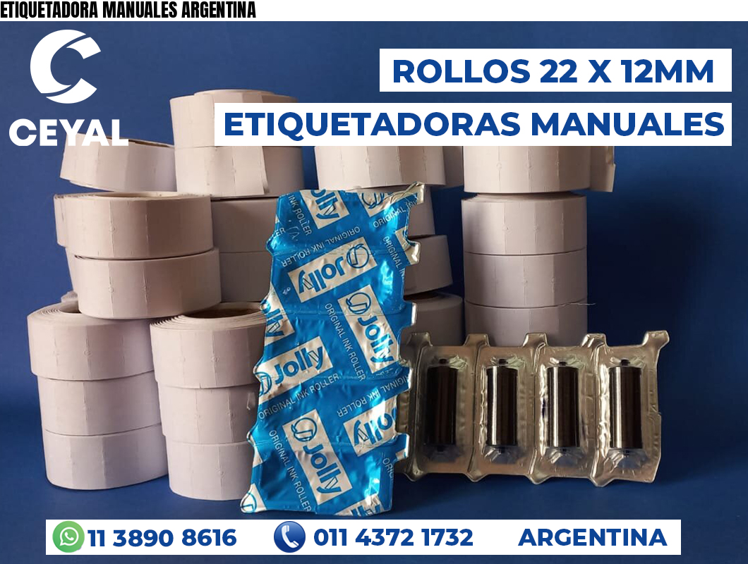 ETIQUETADORA MANUALES ARGENTINA