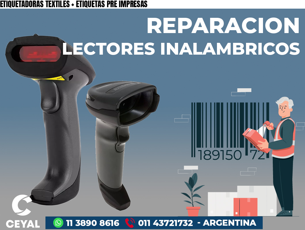 ETIQUETADORAS TEXTILES + ETIQUETAS PRE IMPRESAS