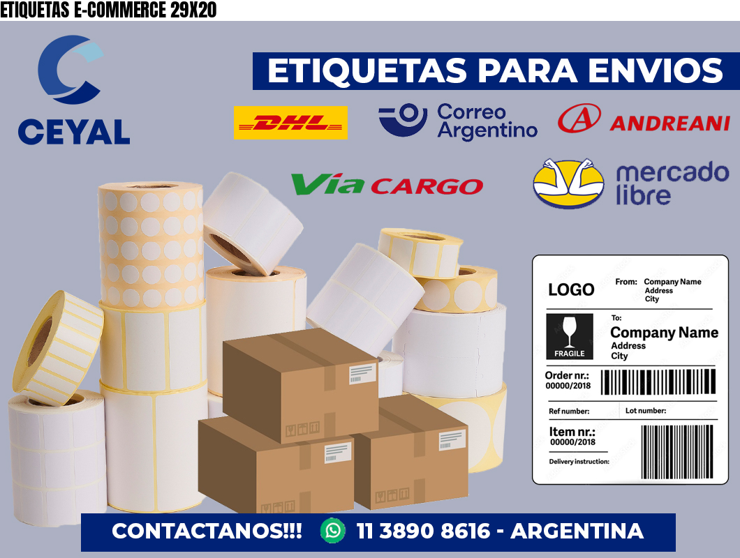 ETIQUETAS E-COMMERCE 29X20