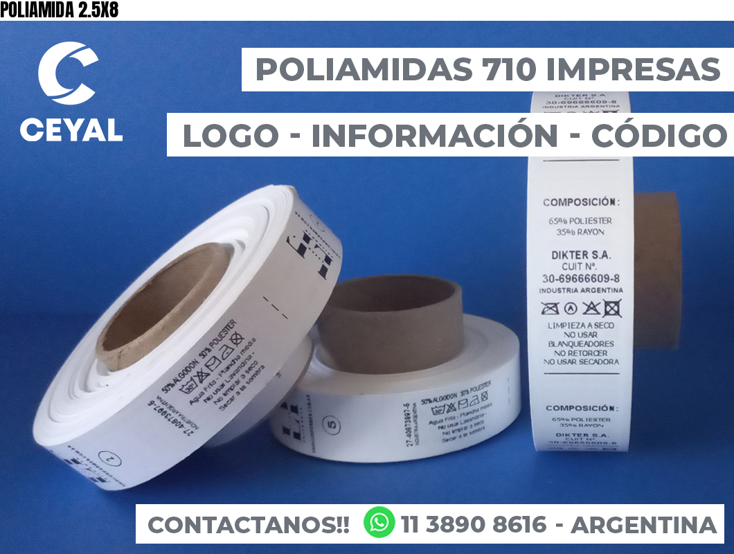 POLIAMIDA 2.5X8