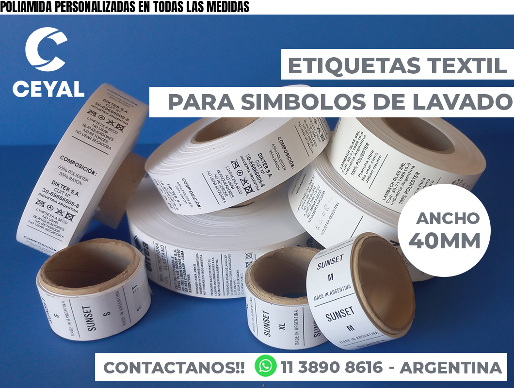 POLIAMIDA PERSONALIZADAS EN TODAS LAS MEDIDAS