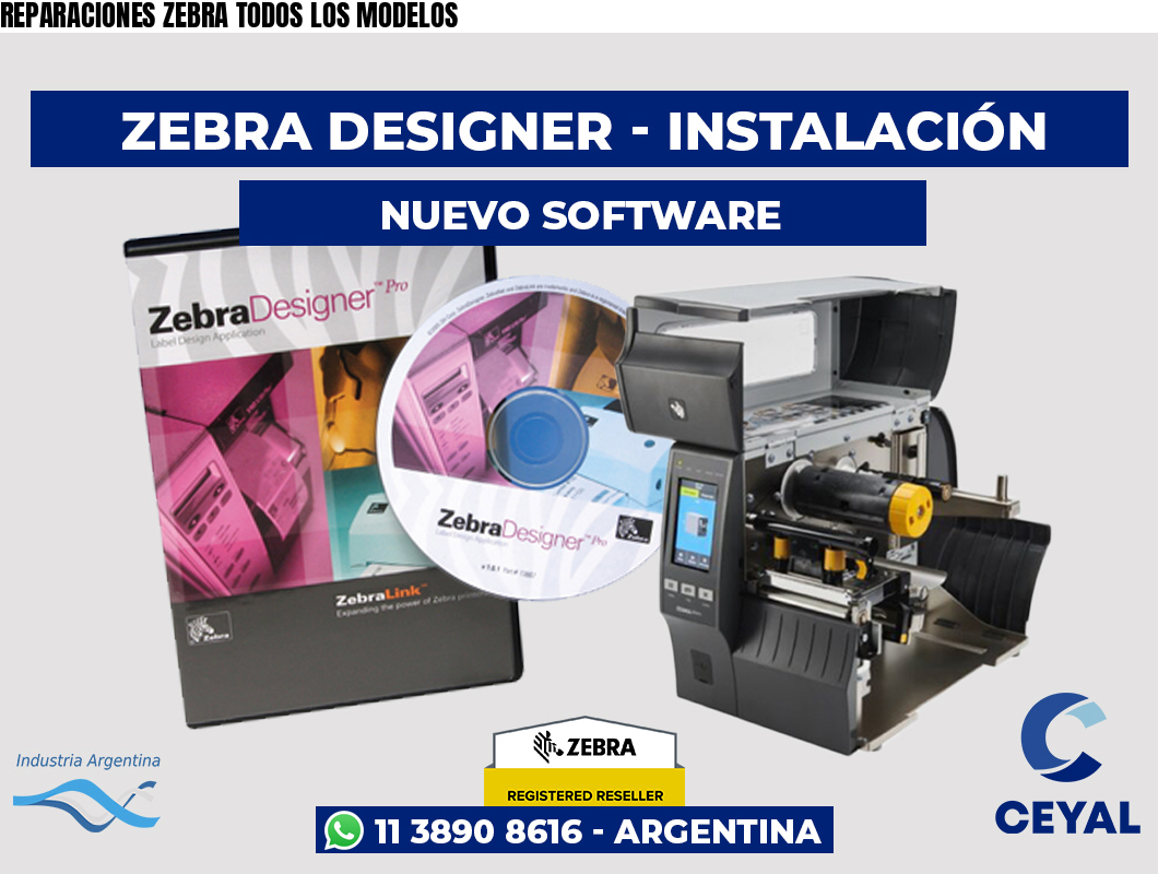 REPARACIONES ZEBRA TODOS LOS MODELOS
