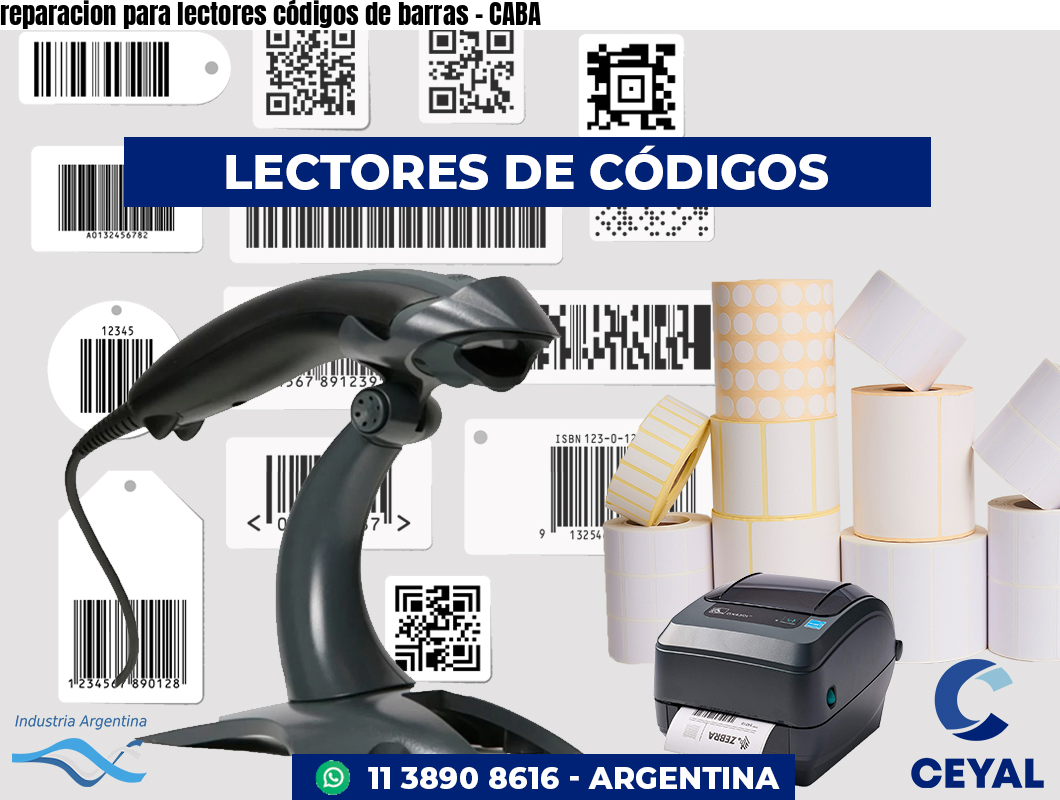reparacion para lectores códigos de barras - CABA