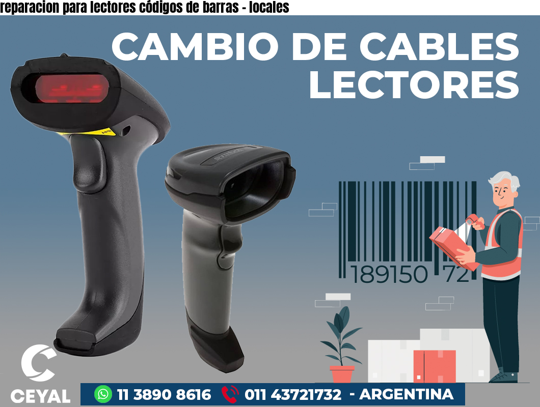 reparacion para lectores códigos de barras – locales