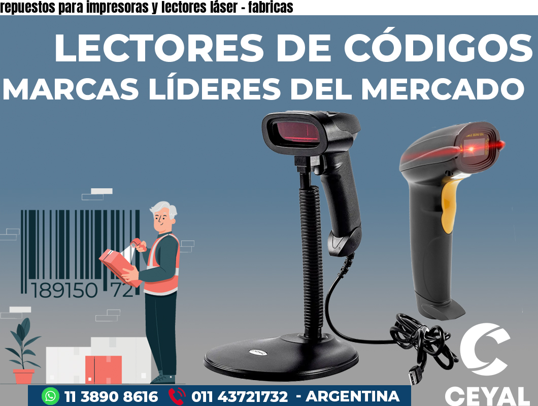 repuestos para impresoras y lectores láser - fabricas