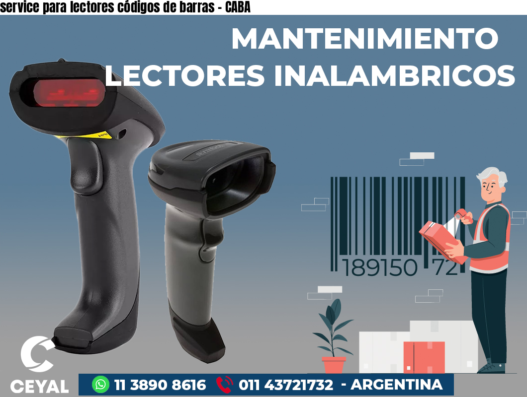 service para lectores códigos de barras – CABA