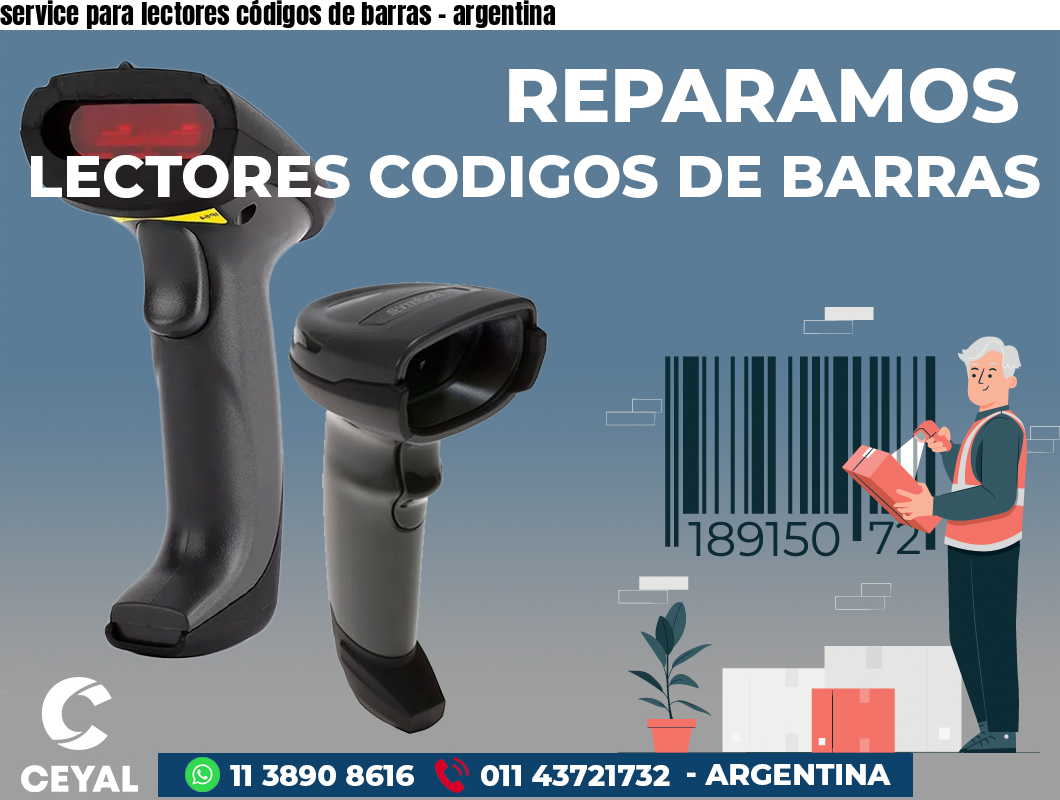 service para lectores códigos de barras – argentina