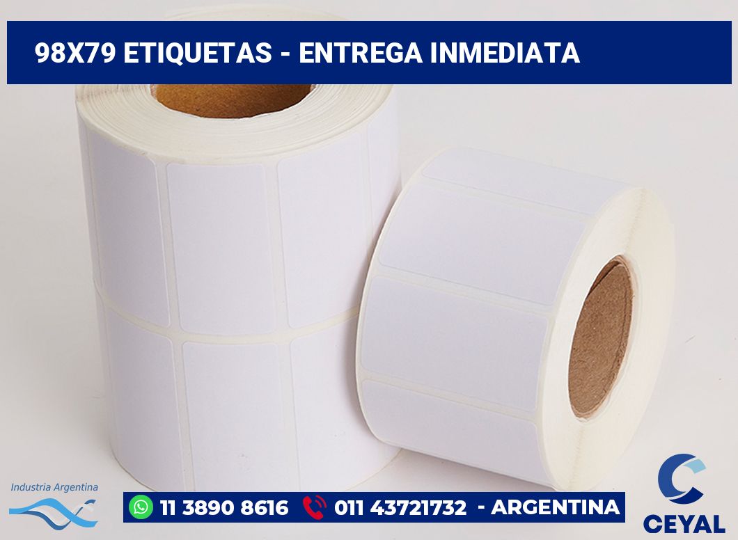 98x79 Etiquetas