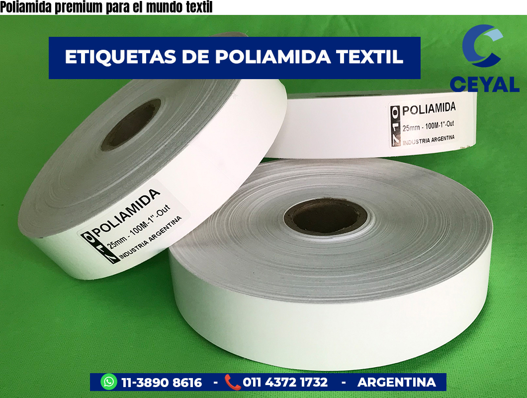 Poliamida premium para el mundo textil