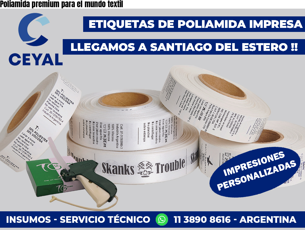 Poliamida premium para el mundo textil