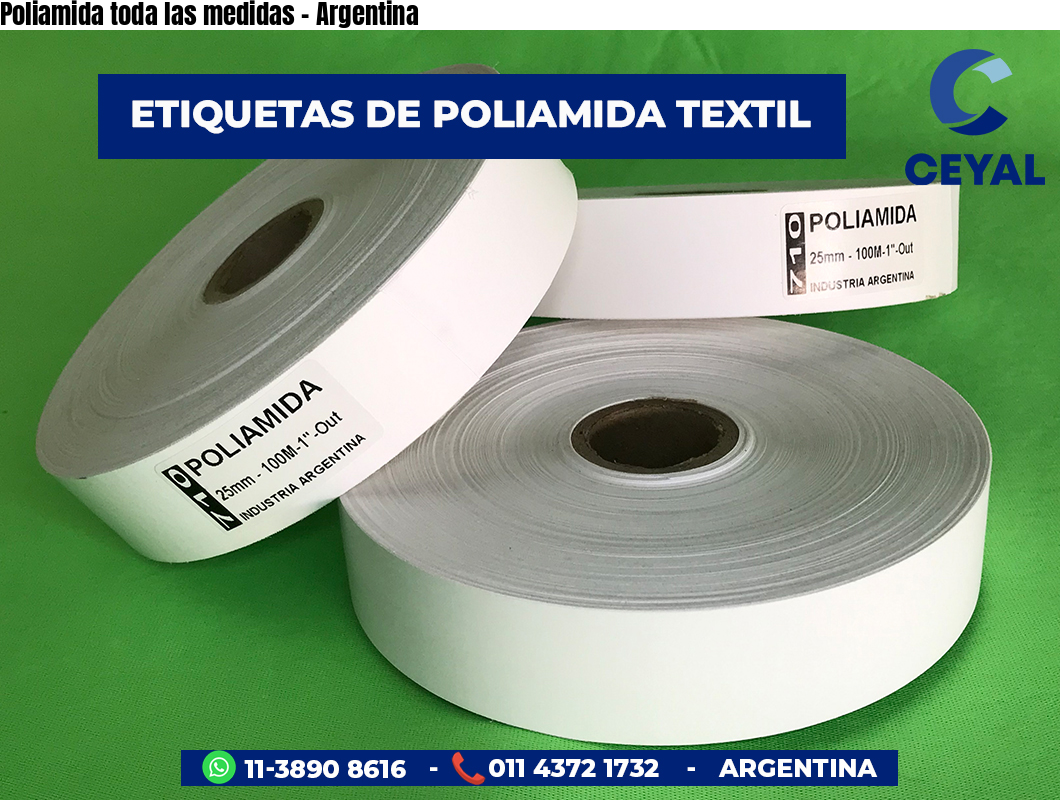 Poliamida toda las medidas - Argentina