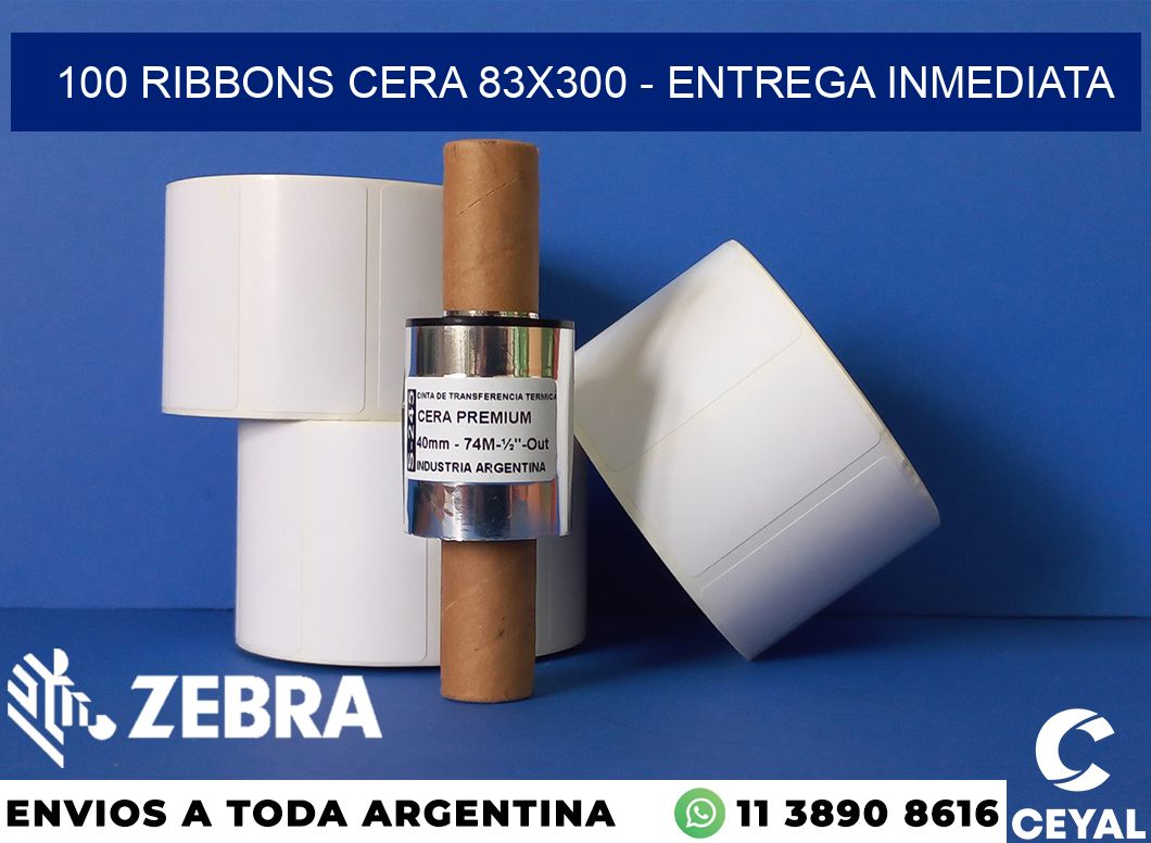 100 Ribbons cera 83x300 - Entrega inmediata