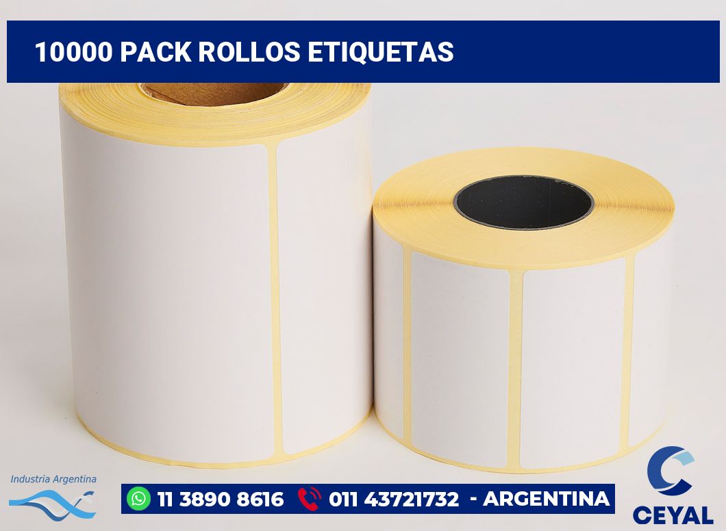 10000 Pack rollos etiquetas