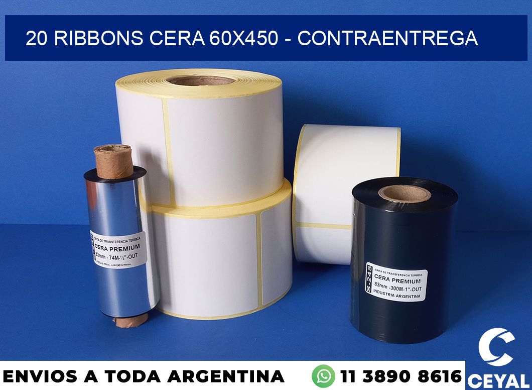 20 Ribbons cera 60×450 – contraentrega