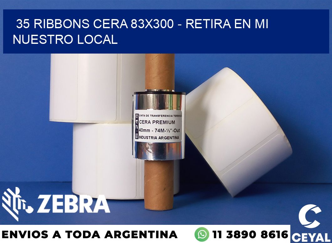 35 Ribbons cera 83x300 - retira en mi nuestro local