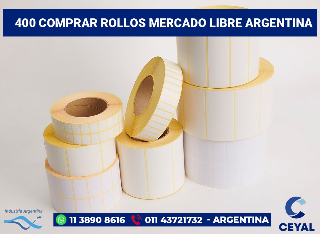 400 Comprar rollos mercado libre argentina