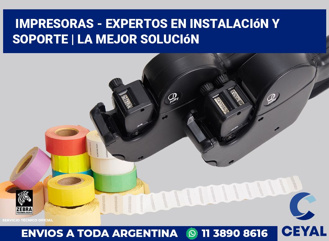 Impresoras - Expertos en instalación y soporte | La mejor solución