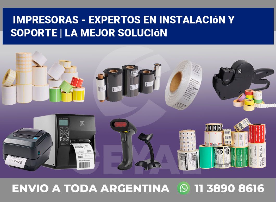 Impresoras – Expertos en instalación y soporte | La mejor solución