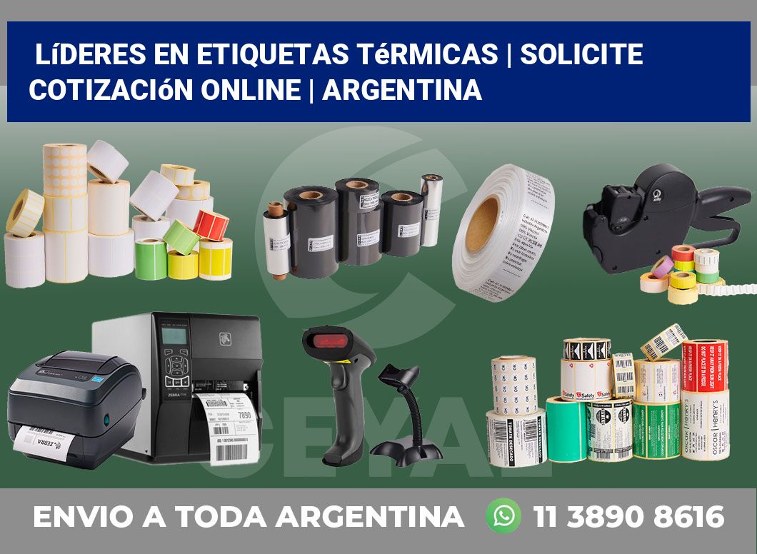 Líderes en etiquetas térmicas | Solicite cotización online | Argentina