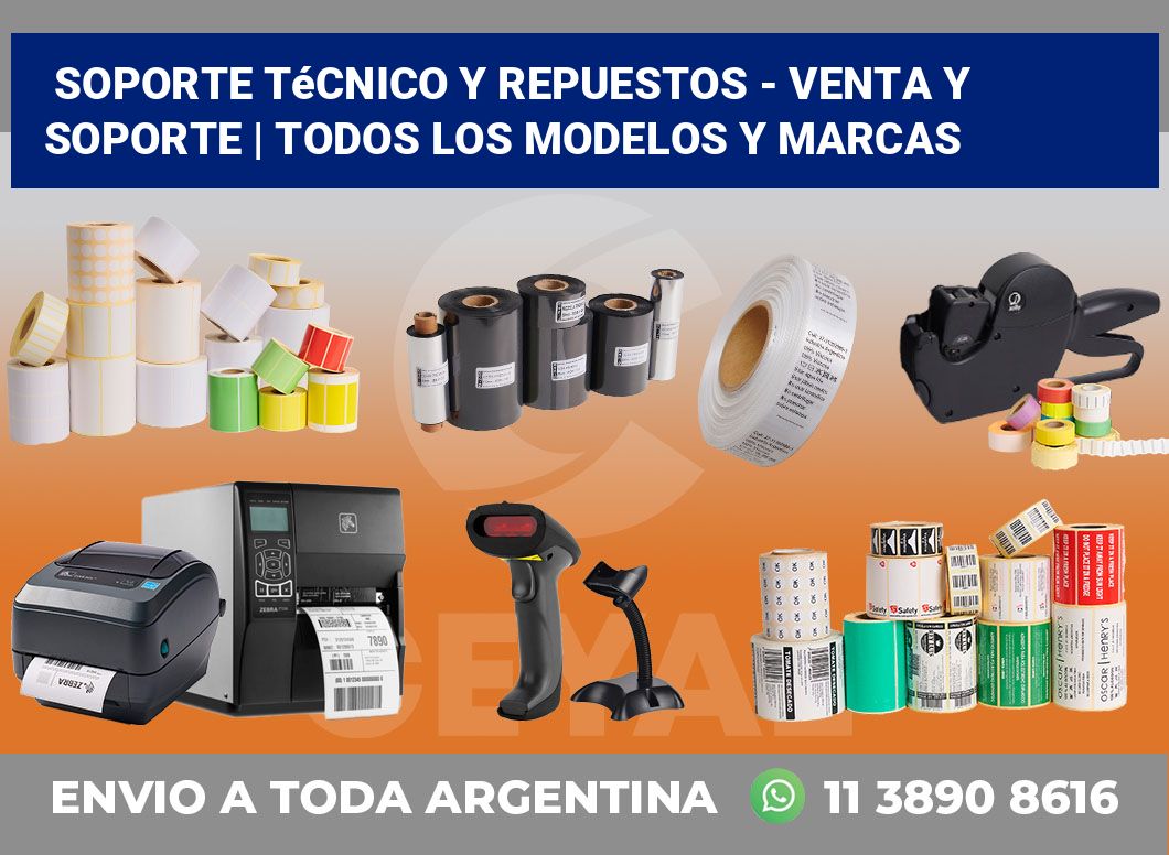 Soporte Técnico y Repuestos – Venta y soporte | Todos los modelos y marcas