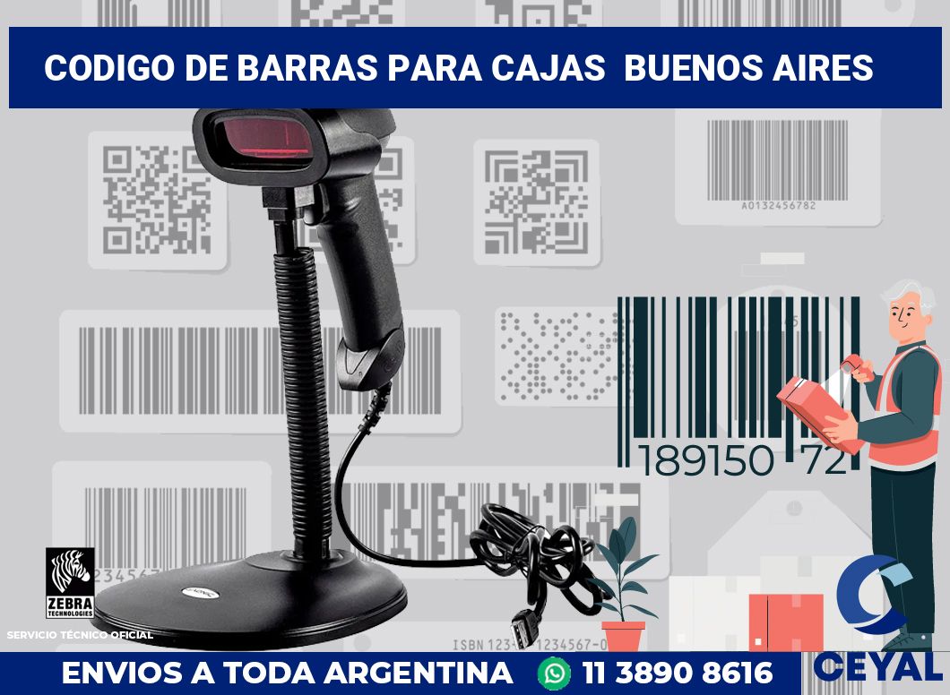 codigo de barras para cajas  Buenos Aires
