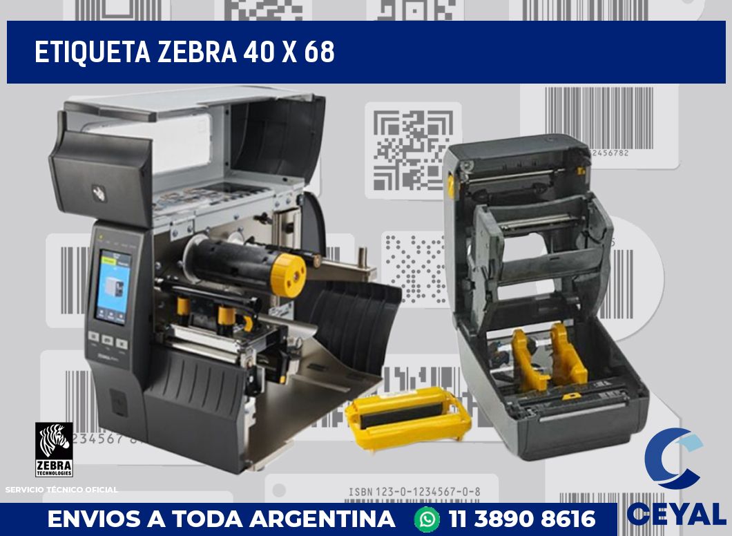 etiqueta zebra 40 x 68