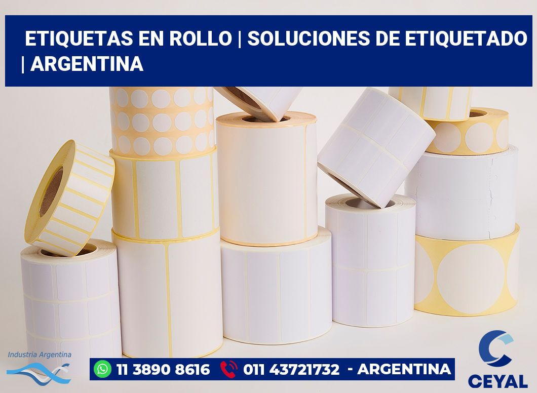 etiquetas en rollo | Soluciones de etiquetado | Argentina