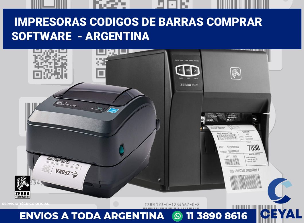 impresoras codigos de barras comprar software  - Argentina
