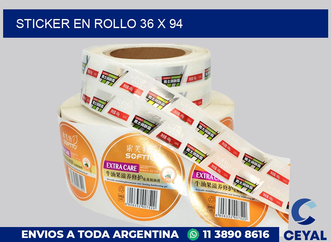 sticker en rollo 36 x 94