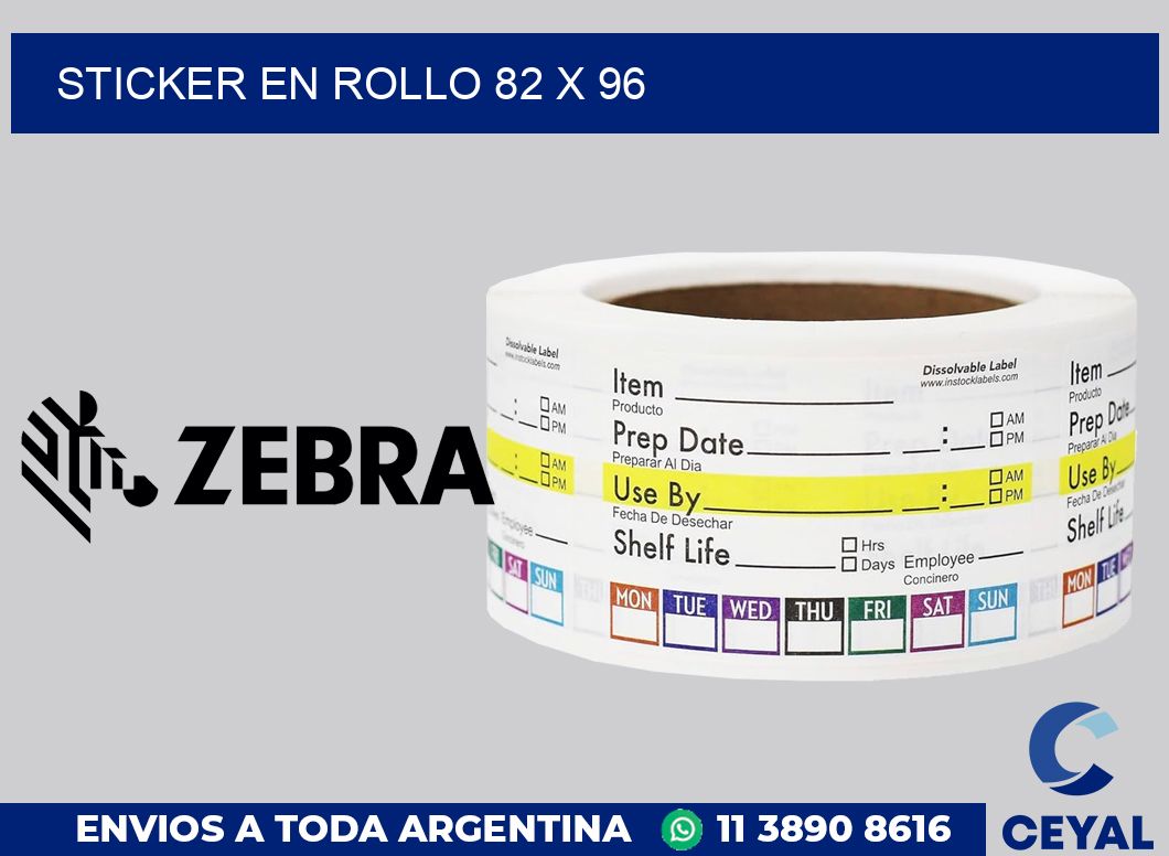 sticker en rollo 82 x 96