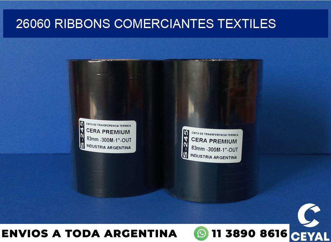 26060 ribbons comerciantes textiles