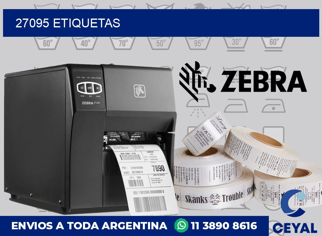 27095 etiquetas