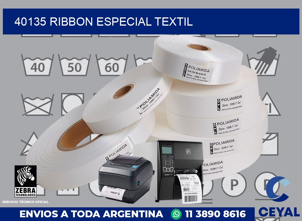 40135 ribbon especial textil