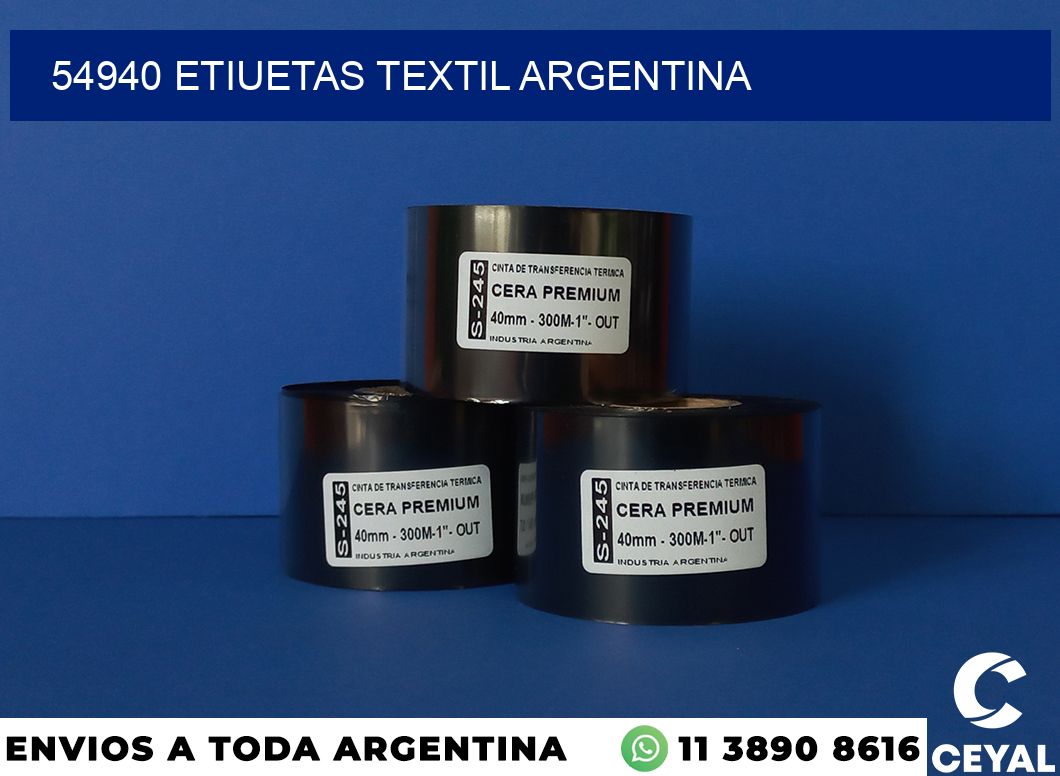 54940 etiuetas textil argentina