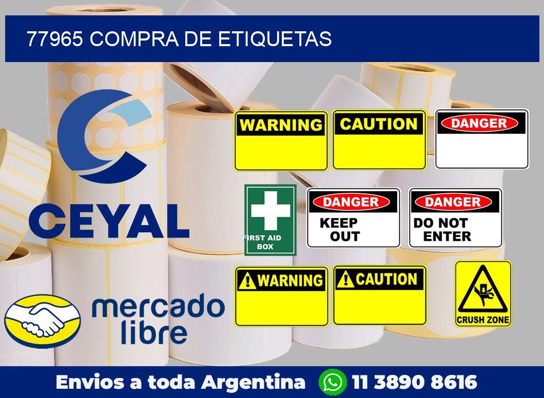 77965 compra de etiquetas